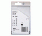 Set de 9 brocas hexagonales HSS PointTeQ de 2-8 mm