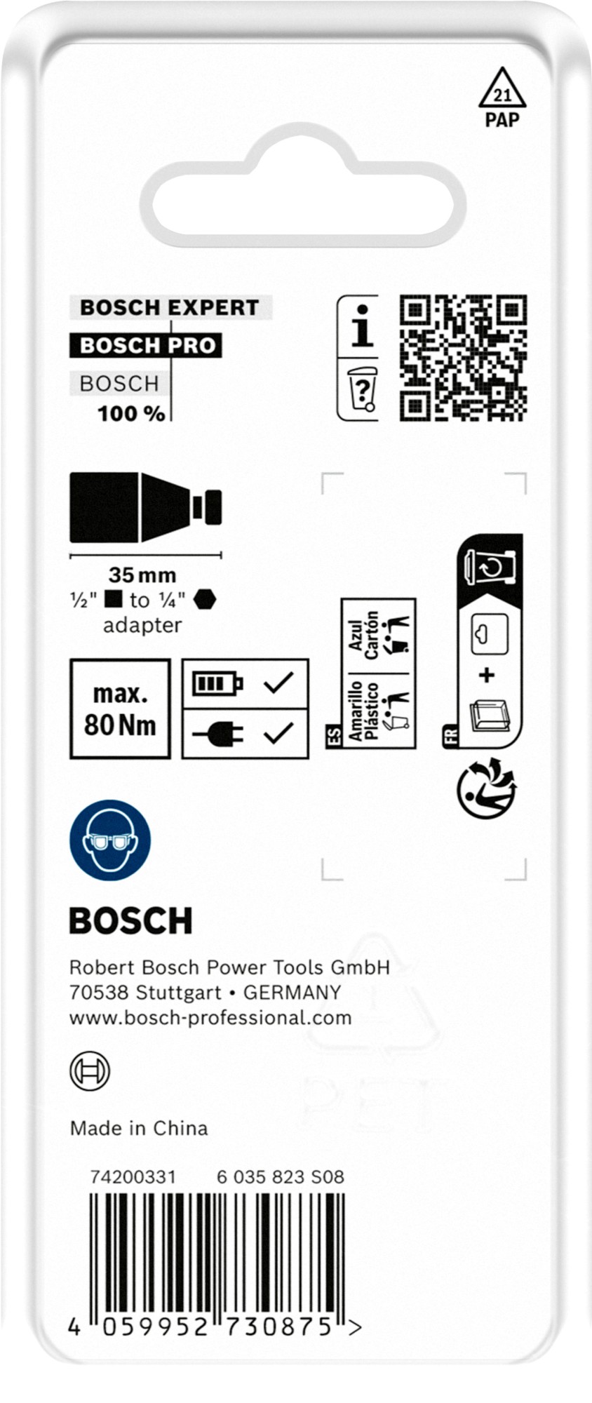 PRO Impact Bit Adapter, 1/2
