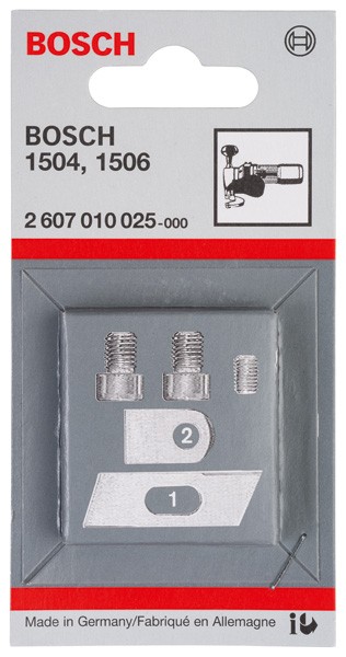 Set de hojas de cizalla de 5 unidades para cizallas universales GSC 2.8, láminas metálicas