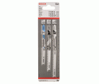 Set de 3 hojas de sierra de calar Progressors for Wood and Metal con vástago de inserción en T