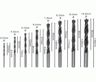 Sets de brocas para madera PRO Wood, 8 uds.