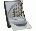 Set de brocas helicoidales PRO Metal HSS-G, 10 uds.