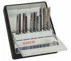Sets de hojas de sierra de calar para metal Robust Line con vástago de inserción en T de 10 unidades
