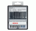 Set de hojas de sierra de calar Robust Line de variedad de materiales especiales con vástago de inserción en T, 10 unidades