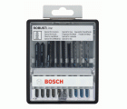 Set de hojas de sierra de calar Robust Line de variedad de materiales especiales con vástago de inserción en T, 10 unidades