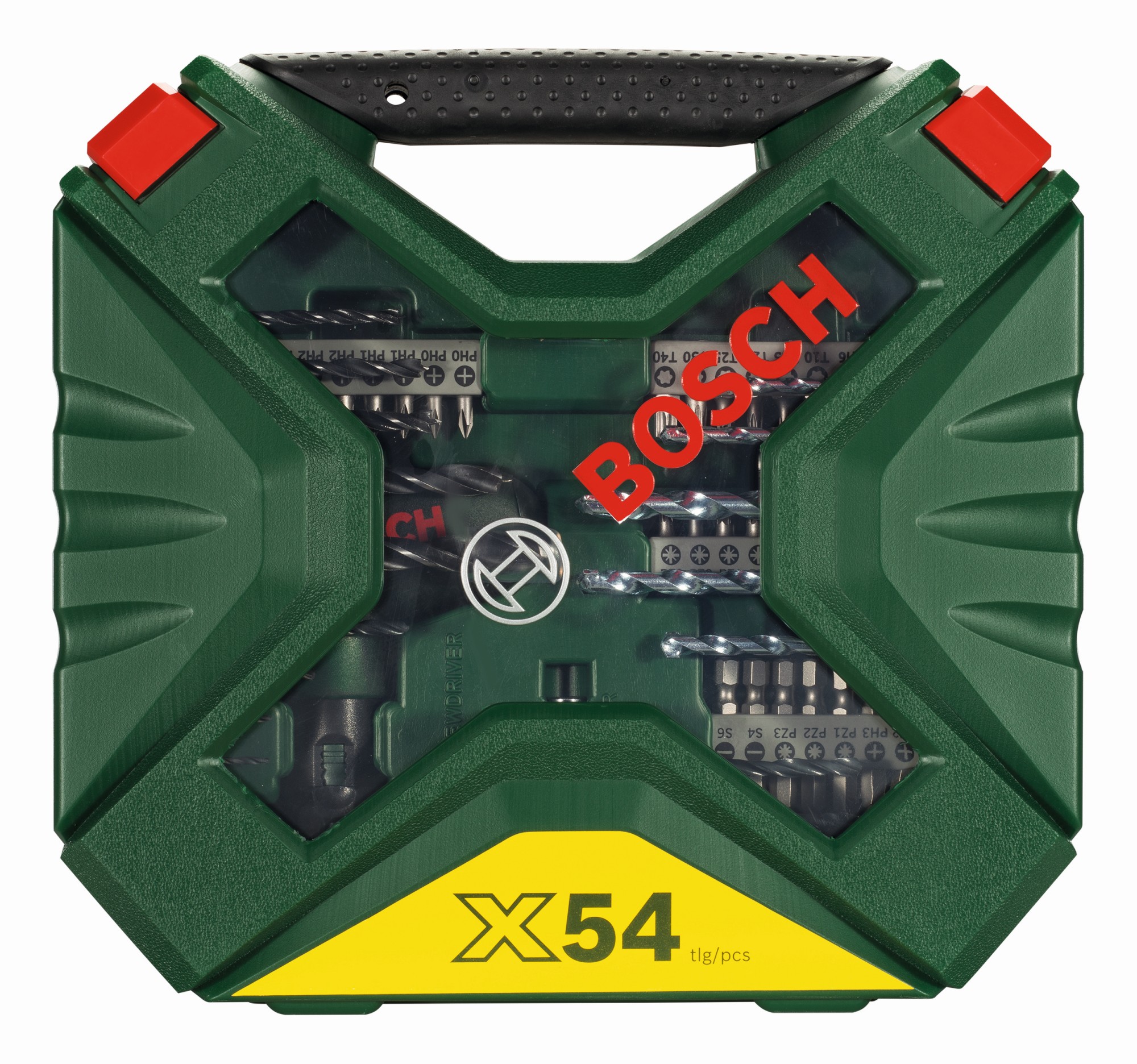 Maletín X-line Classic de 54 unidades para taladrar y atornillar