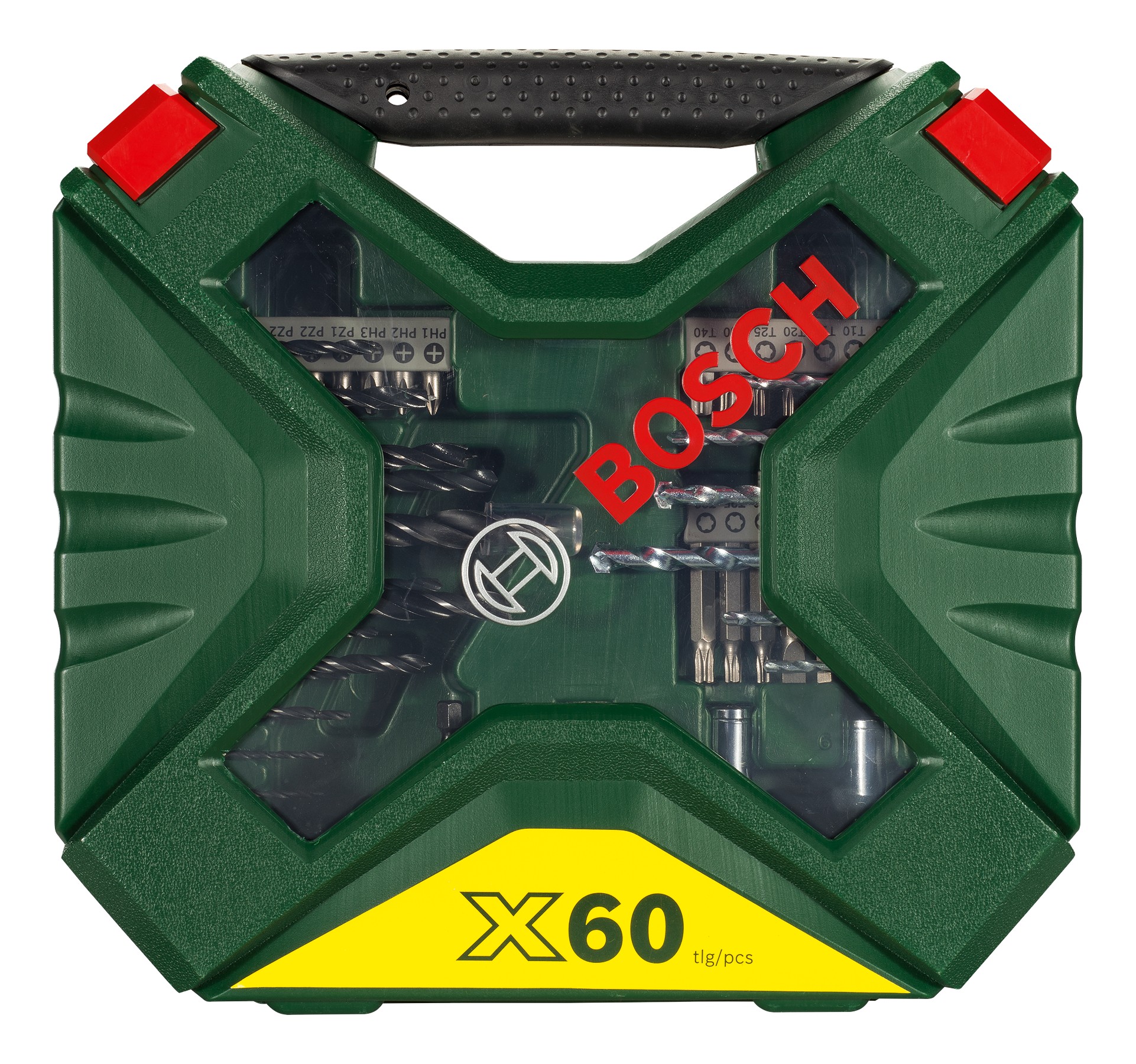 Maletín X-line Classic de 60 unidades para taladrar y atornillar