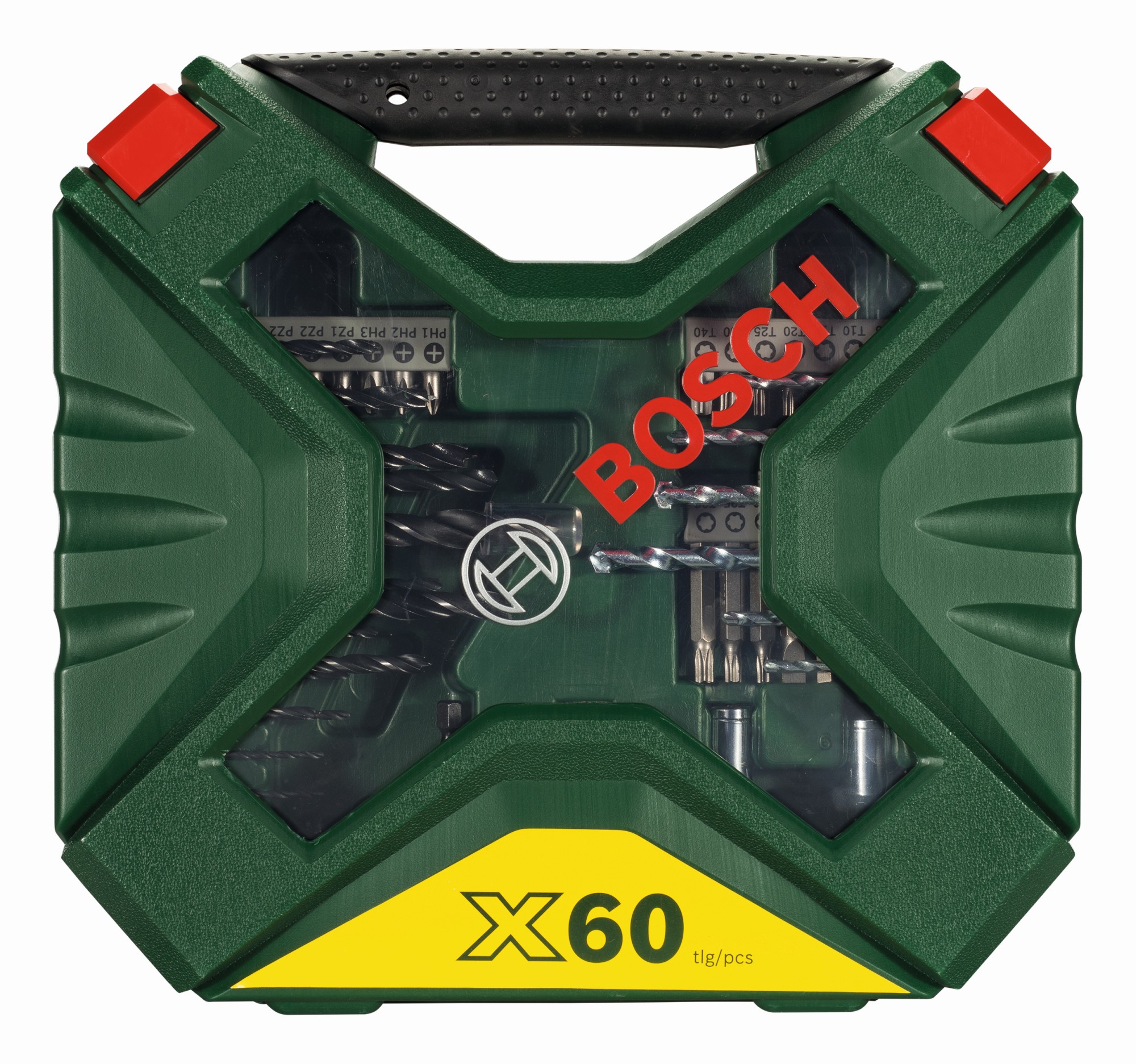 Maletín X-line Classic de 60 unidades para taladrar y atornillar