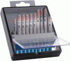 Set de hojas de sierra de calar PRO Metal and Alu, 10 unidades