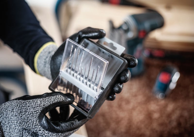 Set PRO Wood and Metal, 100 mm, 10 unidades