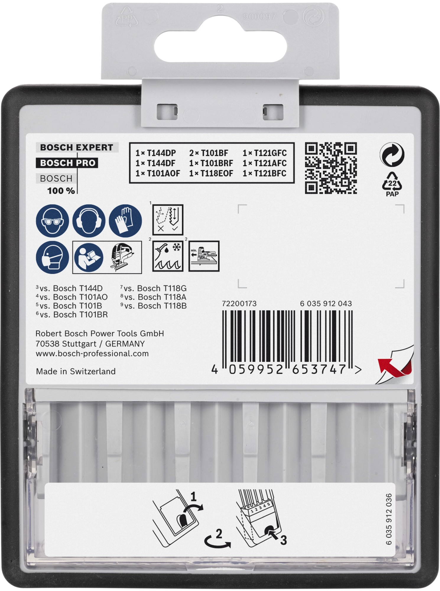 Set PRO Wood and Metal, 100 mm, 10 unidades