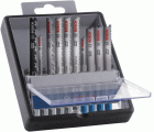 Set de hojas de sierra de calar PRO Wood and Metal, 10 unidades