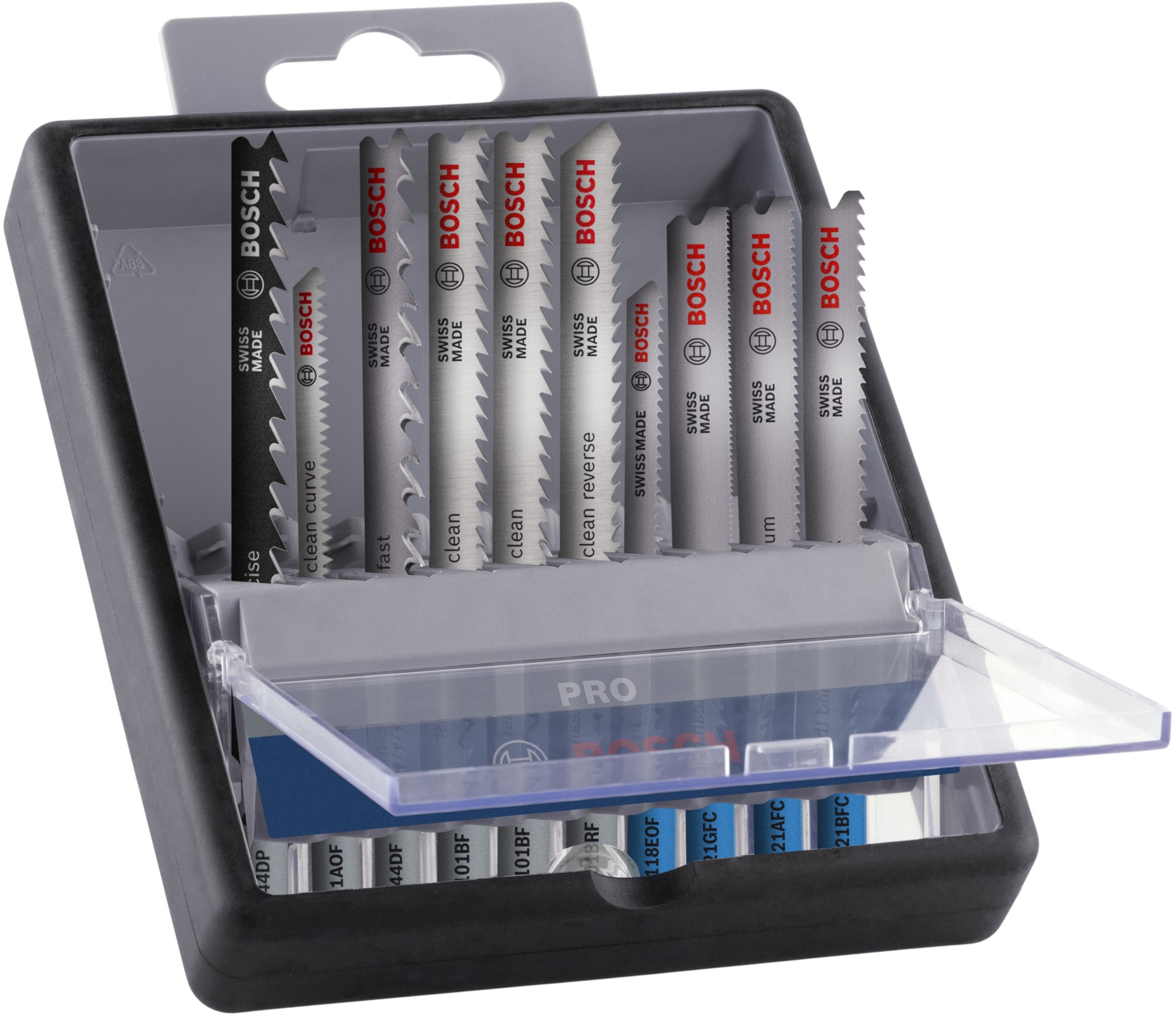 Set de hojas de sierra de calar PRO Wood and Metal, 10 unidades