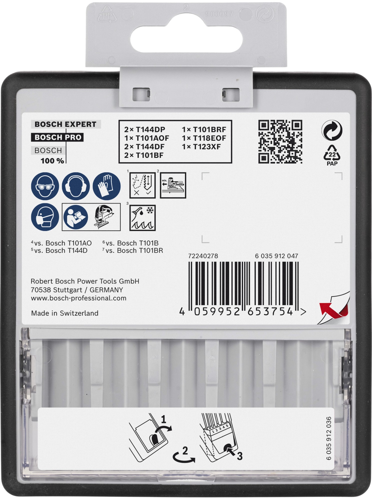 Set PRO Wood and Metal, 100 mm, 10 unidades
