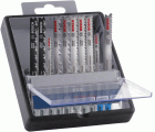 Set de hojas de sierra de calar PRO Wood and Metal, 10 unidades