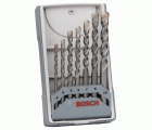 Set de brocas para hormigón CYL-3, 7 unidades, de 4/5/6/6/7/8/10 mm