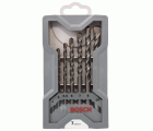 Set de brocas para hormigón CYL-3, 7 unidades, de 4/5/5,5/6/7/8/10 mm