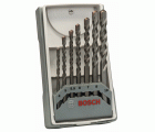 Set de brocas para hormigón CYL-3, 7 unidades, de 4/5/5,5/6/7/8/10 mm