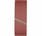 Juego de 9 bandas lijadoras, 75 x 533 mm, grano 60, 80, 100