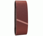 Juego de 9 bandas lijadoras, 75 x 457 mm, grano 60, 80, 100