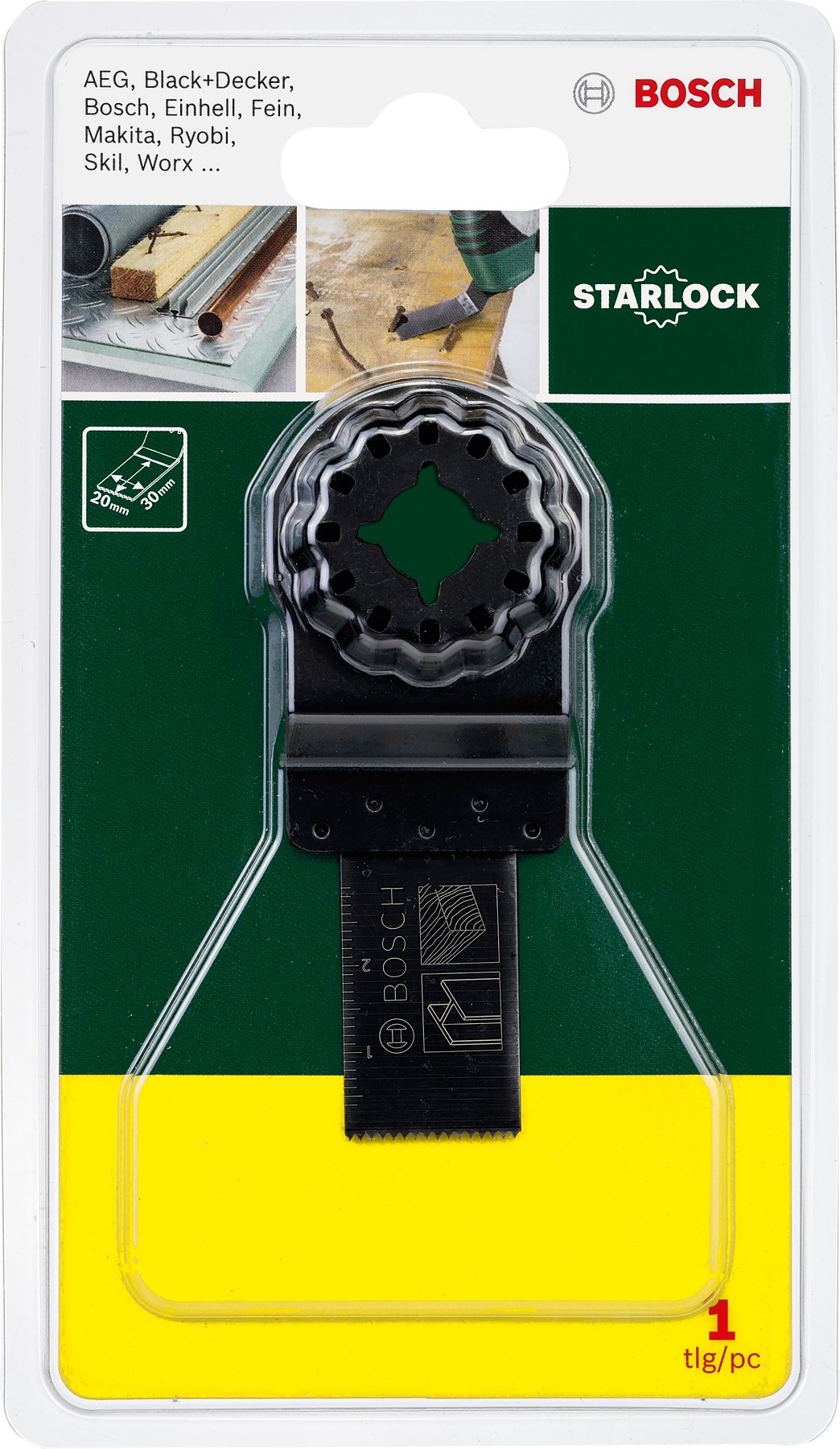 Hoja de sierra de inmersión Starlock BIM Wood and Metal