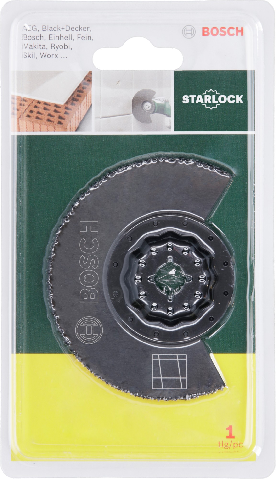 Hoja de sierra segmentada Starlock Carbide LMT, Grout and Abrasive