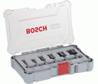 Set de brocas fresadoras rectas PRO, 6 unidades