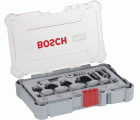 Set de brocas fresadoras para recortes y bordes PRO, 6 unidades