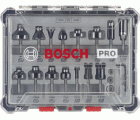 Set mixto de brocas fresadoras PRO, vástago de 6 mm, 15 unidades
