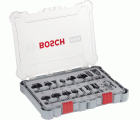 Set mixto de brocas fresadoras PRO, vástago de 8 mm, 15 unidades