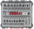 Set mixto de brocas fresadoras PRO, vástago de 8 mm, 30 unidades