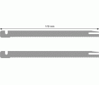 Hoja de sierra PRO Foam, 130 mm, 2 uds.