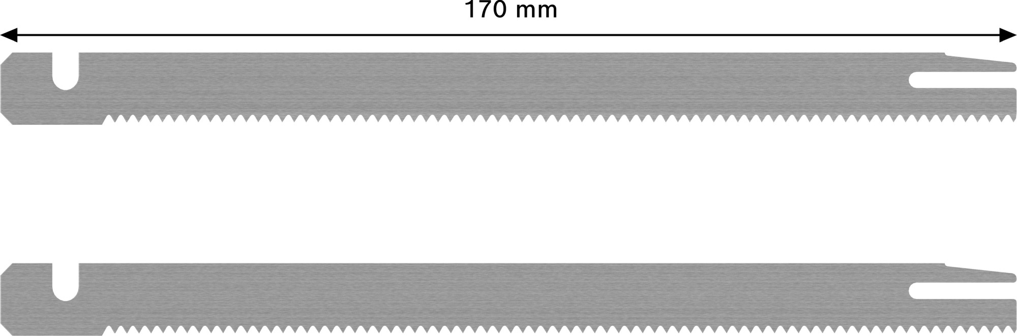 Hoja de sierra PRO Foam, 130 mm, 2 uds.
