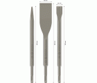 Set de cinceles PRO SDS plus-5C, puntero 250, para azulejos 40 x 260, pala 20 x 250 mm, 3 unidades