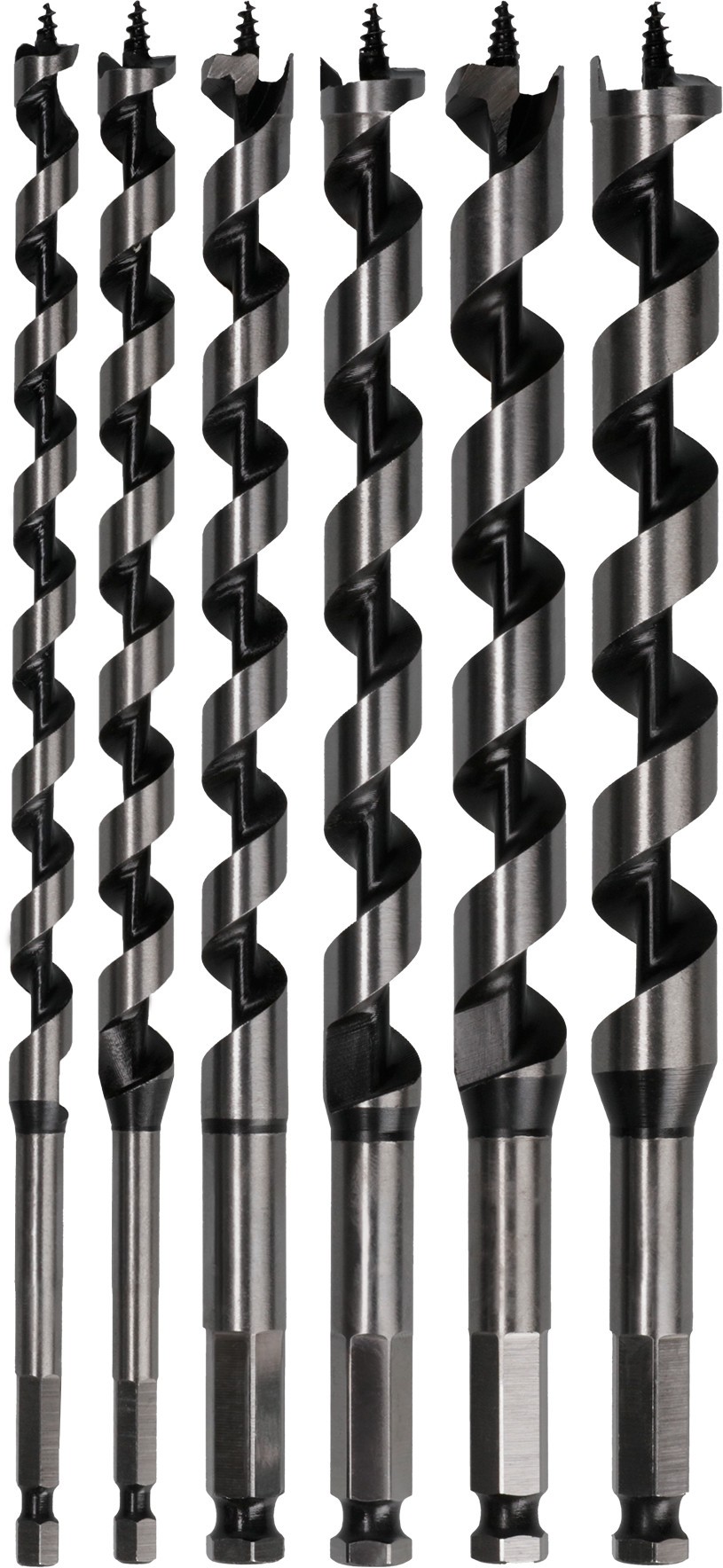 Set de brocas salomónicas PRO Wood, L235, 6 unidades