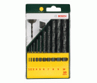 Set con 10 brocas HSS-R para metal