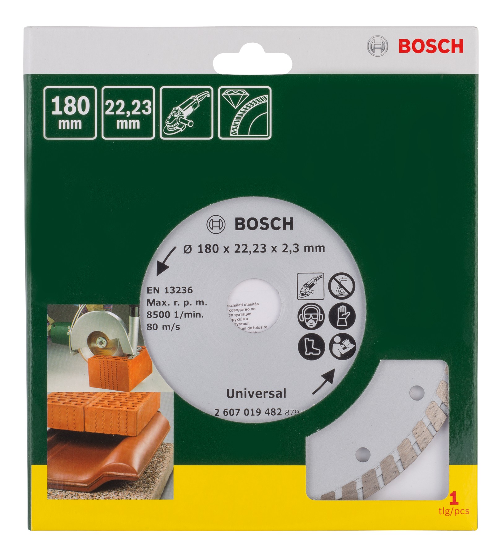 Disco de corte de diamante Turbo