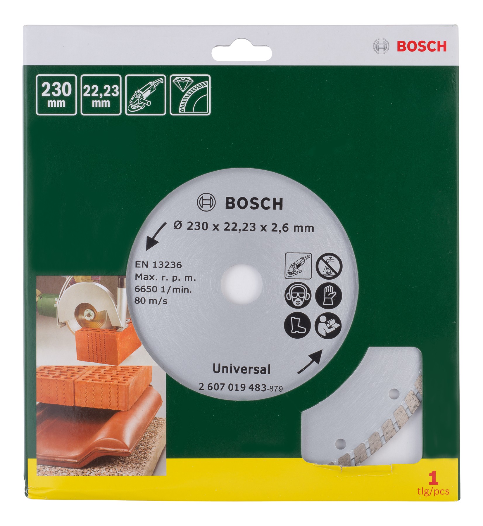 Disco de corte de diamante Turbo