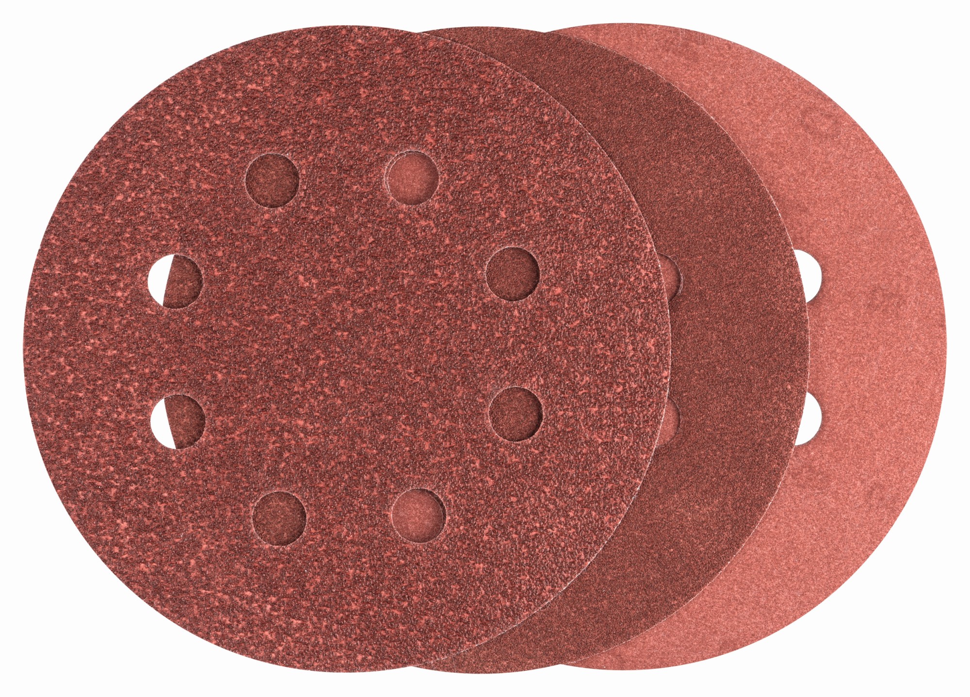 25 lijas para lijadora excéntrica, Grano 80, 120, 240