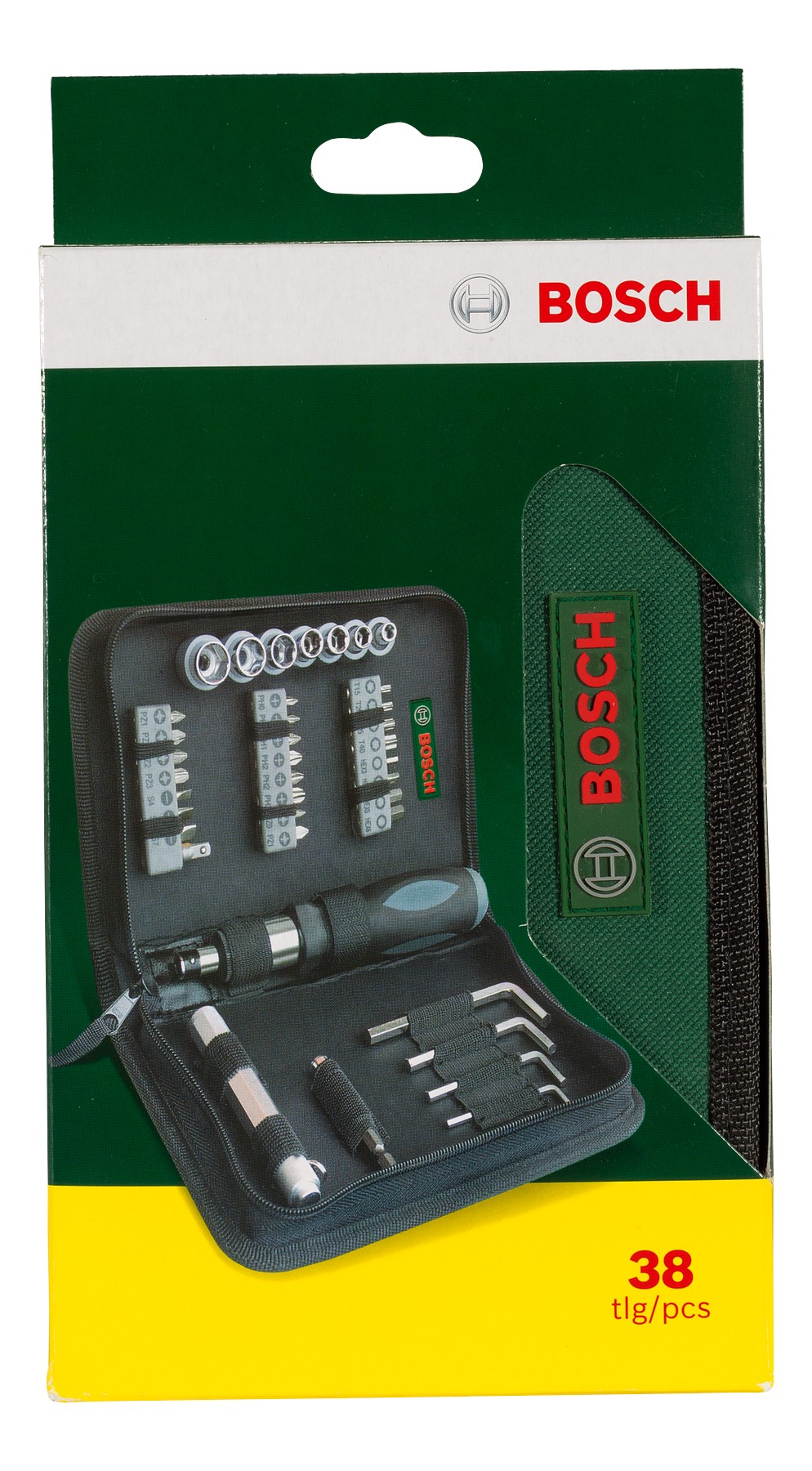 Set de brocas y puntas de atornillar de 38 piezas