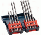 Set de 8 brocas para martillo SDS plus-3, Tough Box 6 - 10 mm