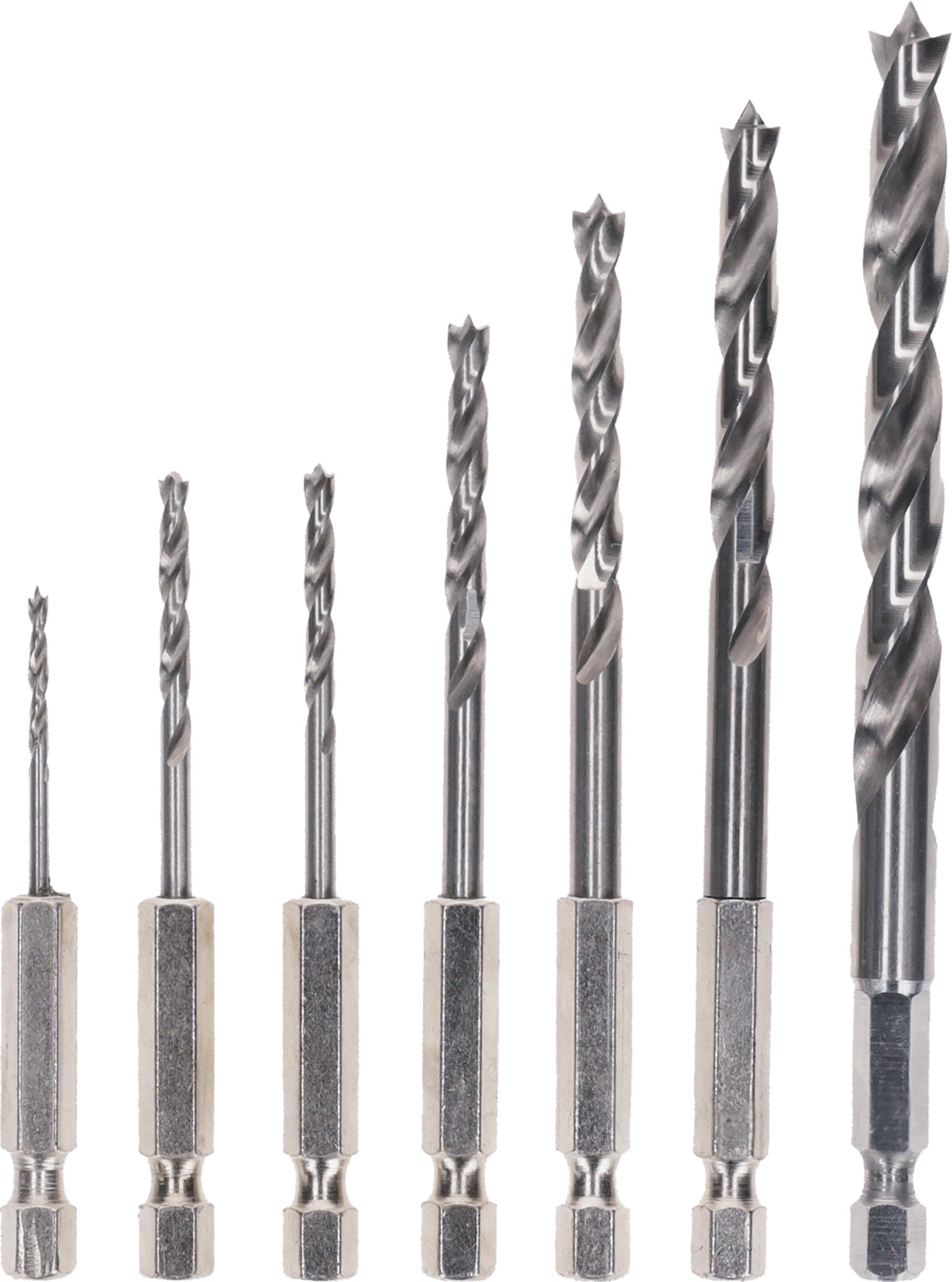 Sets de brocas para madera PRO Wood HSS, 7 uds.