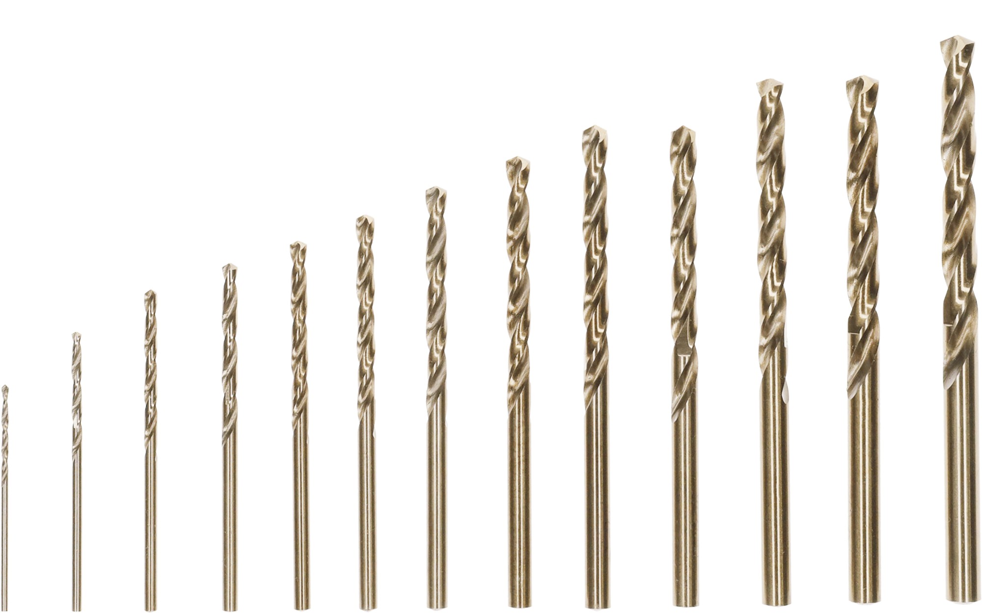 Set de brocas PRO Stainless Steel HSS-Co, 13 uds.