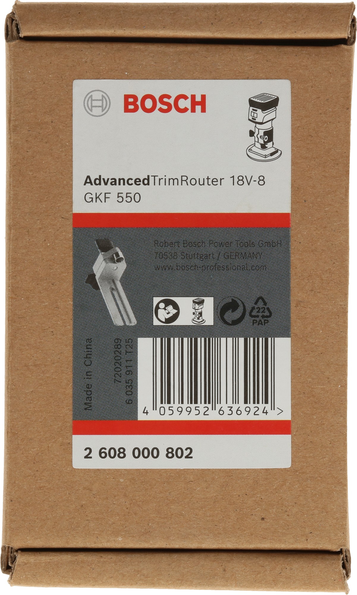 Centradora para Advanced TrimRouter de 18 V