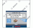 Matriz de engaste PRO, E6 CU, 6 mm², cobre