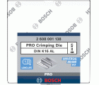Matriz de engaste PRO, DIN K16 AL, 50 mm², aluminio