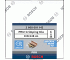 Matriz de engaste PRO, DIN K28 AL, 185 mm², aluminio