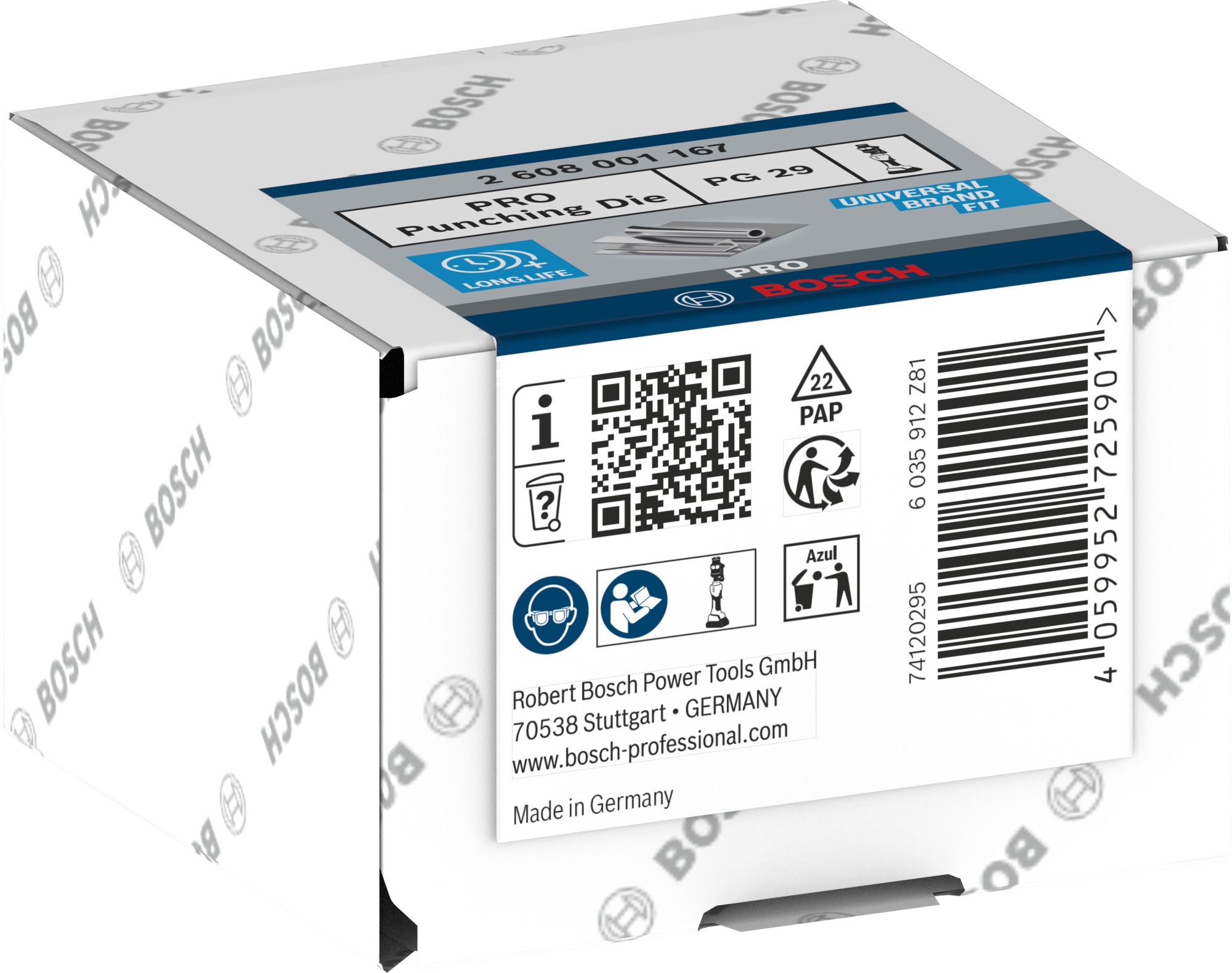 Matriz de marcado PRO, PG29, acero inoxidable
