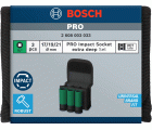 Set de llaves PRO Impact, fundas de PET, 1/2", muy profundas, 3 uds.