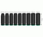PRO Impact Socket Set, 1/2", profundo, 9 unidades